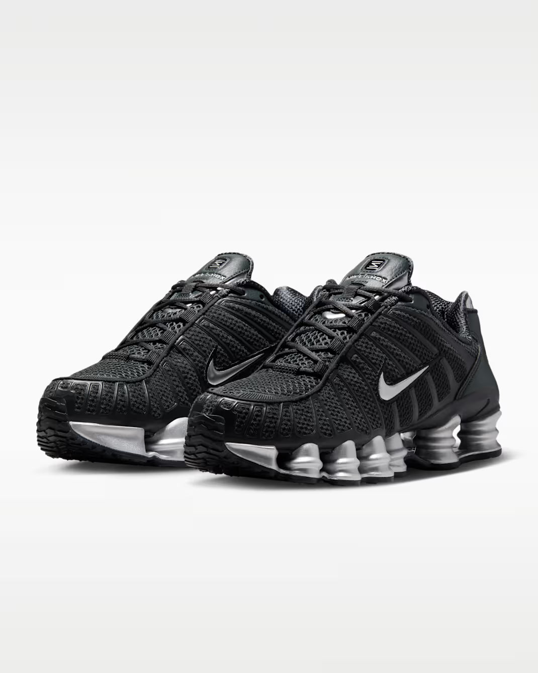 NK Shox - Czarny/Metaliczny Srebrny/Off-Noiry